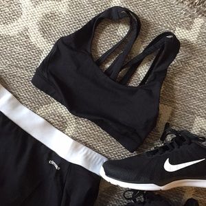 LULULEMON strappy back sports bra